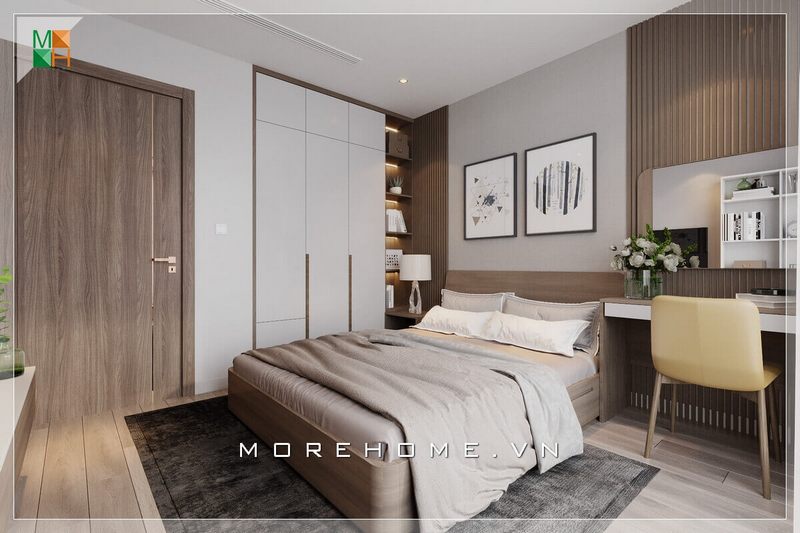 Gợi ý mẫu thiết kế phòng ngủ hiện đại trẻ trung nội thất tiện nghi dành cho chung cư, nhà phố, biệt thự.
