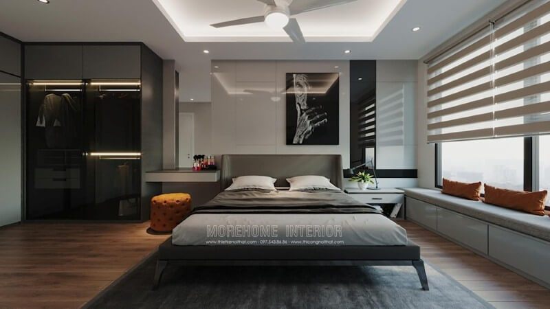 Nội thất phòng ngủ hiện đại đẹp và ấn tượng được khách hàng yêu thích nhất hiện nay